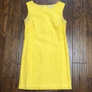 LOFT yellow dress